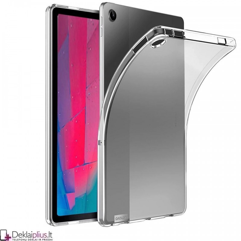 Plonas silikoninis dėklas - permatomas (Lenovo tab m10 10.1 (3rd gen) (TB328FU-TB328XU) Plonas silikoninis dėklas - permatomas (Lenovo tab m10 10.1 (3rd gen) (TB328FU-TB328XU)